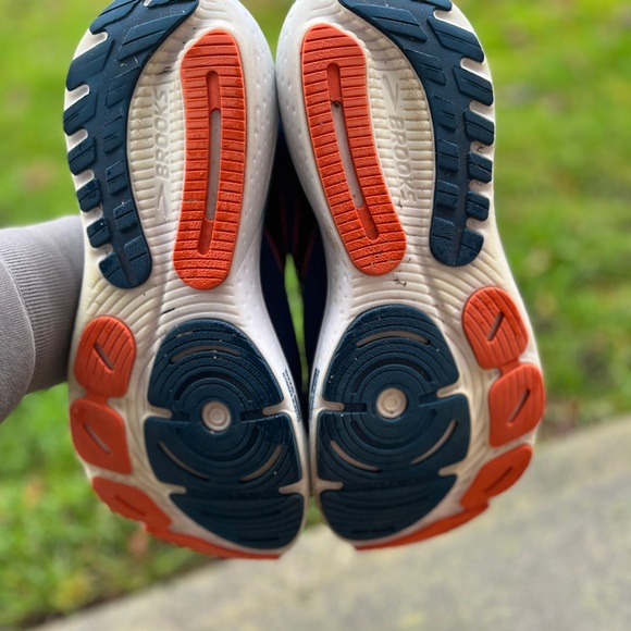 Brooks Glycerin 21 Running Shoes Men’s Sz 10 Blue Black Neutral Cushion - Picture 7 of 9